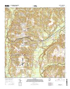 Daleville 2014 topographic map thumbnail