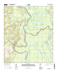 Bilbo Island 2014 topographic map thumbnail