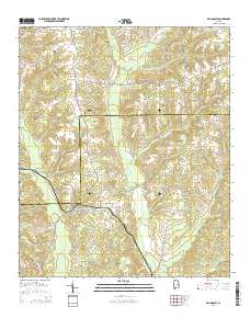 Billingsley 2014 topographic map thumbnail