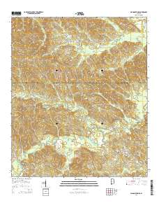 Bladon Springs 2014 topographic map thumbnail