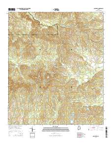 Collirene 2014 topographic map thumbnail
