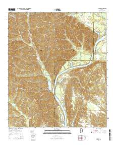 Chance 2014 topographic map thumbnail