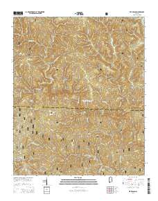 Bee Branch 2014 topographic map thumbnail