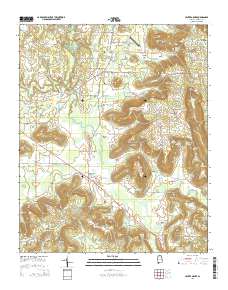 Center Grove 2014 topographic map thumbnail