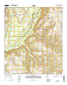 Clayhatchee 2014 topographic map thumbnail