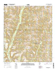 Coffee Springs 2014 topographic map thumbnail