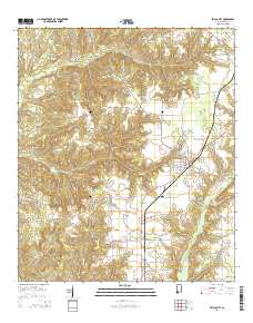 Frisco City 2014 topographic map thumbnail