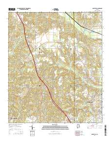 Deatsville 2014 topographic map thumbnail