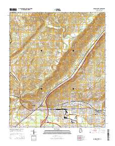 Gadsden West 2014 topographic map thumbnail