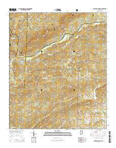 Clairmont Springs 2014 topographic map thumbnail