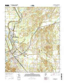 Childersburg 2014 topographic map thumbnail