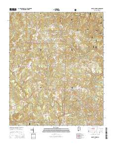 Double Springs 2014 topographic map thumbnail