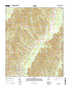 Carrollton 2014 topographic map thumbnail
