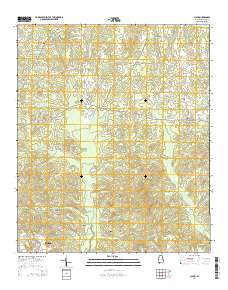 Claud 2014 topographic map thumbnail