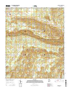 Colvin Gap 2014 topographic map thumbnail