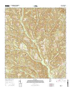 China 2014 topographic map thumbnail
