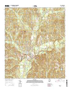 Elba 2014 topographic map thumbnail