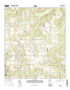 Elberta 2014 topographic map thumbnail