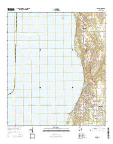 Daphne 2014 topographic map thumbnail