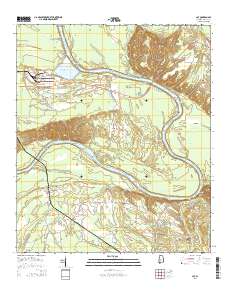 Coy 2014 topographic map thumbnail