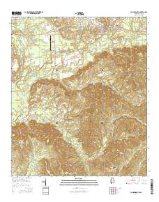 Camden South 2014 topographic map thumbnail