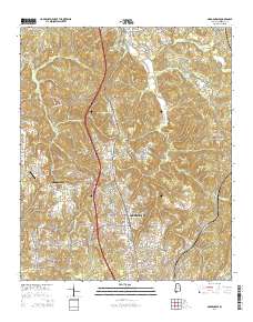 Gardendale 2014 topographic map thumbnail