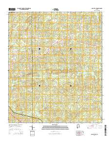 Camp Hill SE 2014 topographic map thumbnail