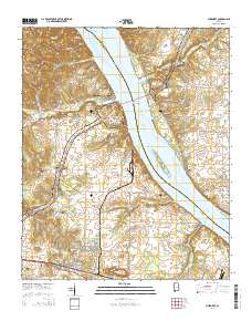Cherokee 2014 topographic map thumbnail