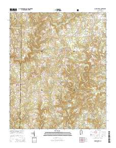 Jones Chapel 2014 topographic map thumbnail