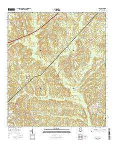 Dyas 2014 topographic map thumbnail