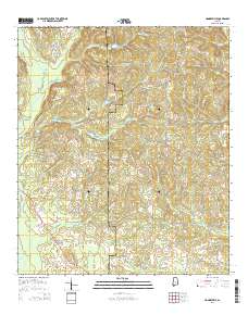 Honoraville 2014 topographic map thumbnail