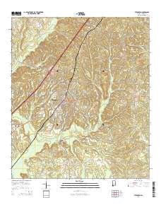Evergreen 2014 topographic map thumbnail