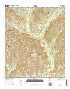 Ewell 2014 topographic map thumbnail