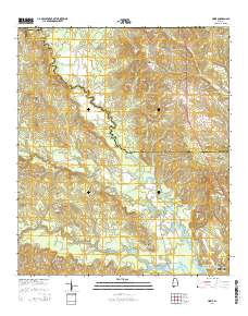 Howe 2014 topographic map thumbnail