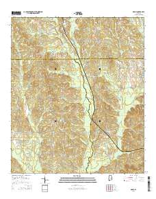 Grady 2014 topographic map thumbnail