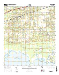Grand Bay 2014 topographic map thumbnail