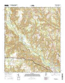 Flomaton 2014 topographic map thumbnail