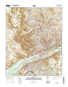 Florence 2014 topographic map thumbnail