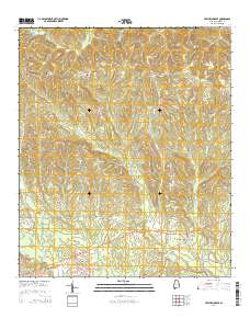 Hatchechubbee 2014 topographic map thumbnail