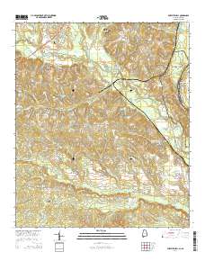 Fort Mitchell 2014 topographic map thumbnail