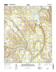 Elmore 2014 topographic map thumbnail
