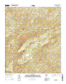 Gibsonville 2014 topographic map thumbnail