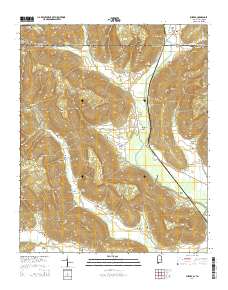 Eureka 2014 topographic map thumbnail