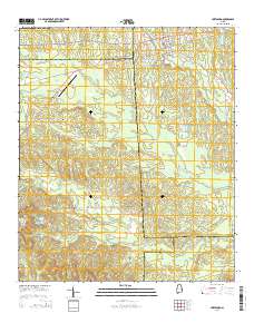 Hurtsboro 2014 topographic map thumbnail