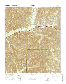 Guin 2014 topographic map thumbnail
