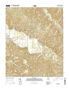 Halltown 2014 topographic map thumbnail