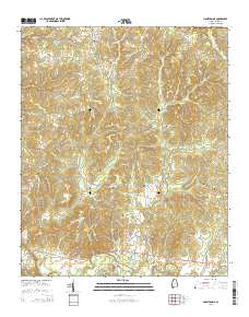 Hamilton NE 2014 topographic map thumbnail