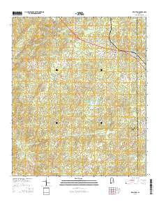 Kellyton 2014 topographic map thumbnail
