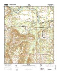 Lowndesboro 2014 topographic map thumbnail
