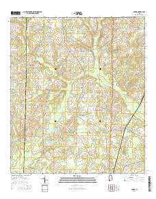 Madrid 2014 topographic map thumbnail